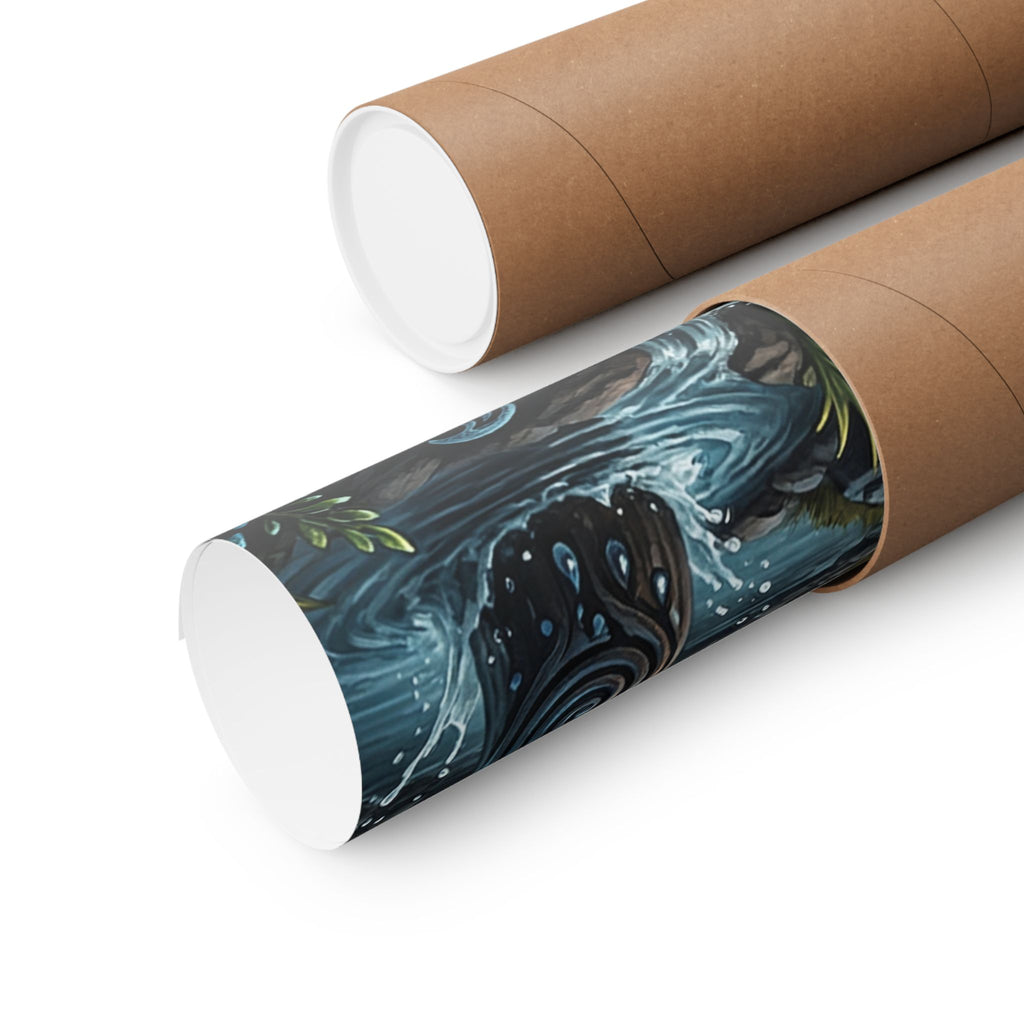 Matte Poster — "The Elements Heed My Call" Fantasy Elemental Totem Wall Art