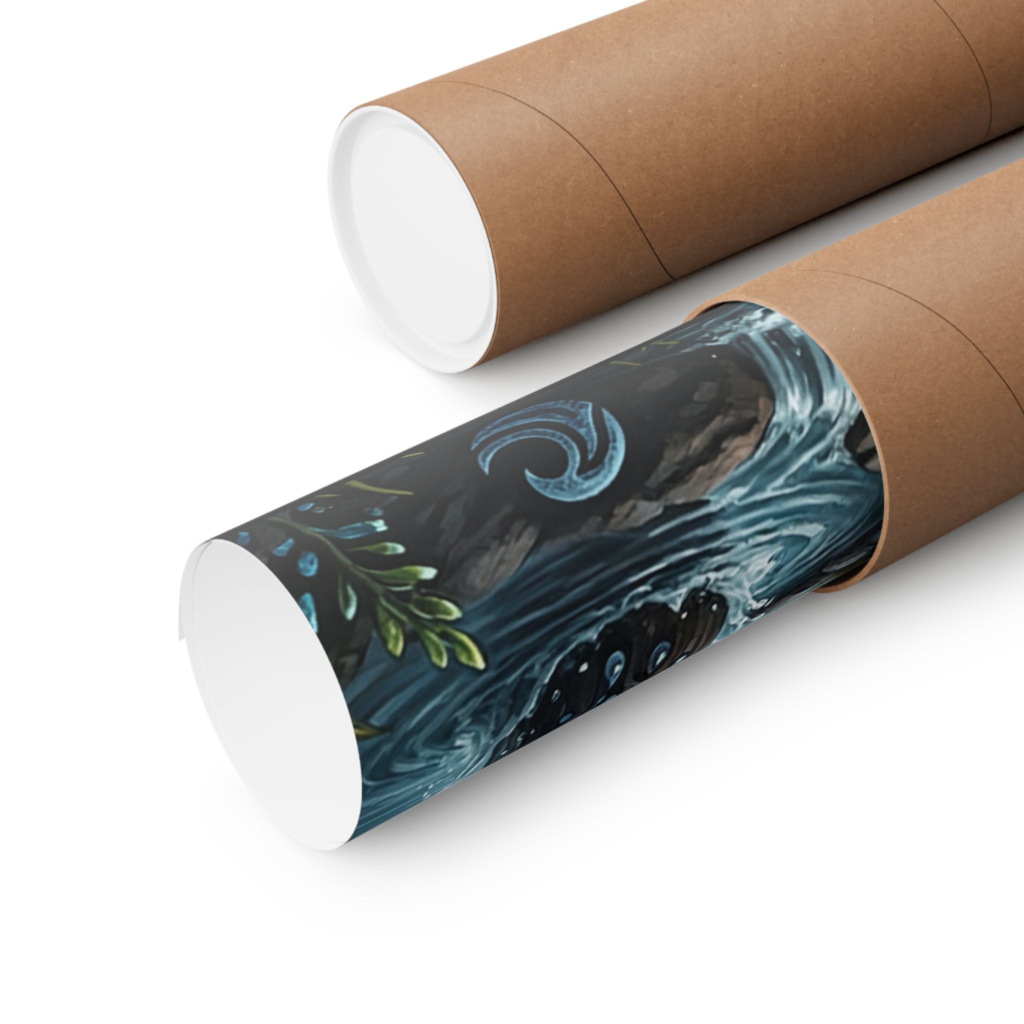 Matte Poster — "The Elements Heed My Call" Fantasy Elemental Totem Wall Art