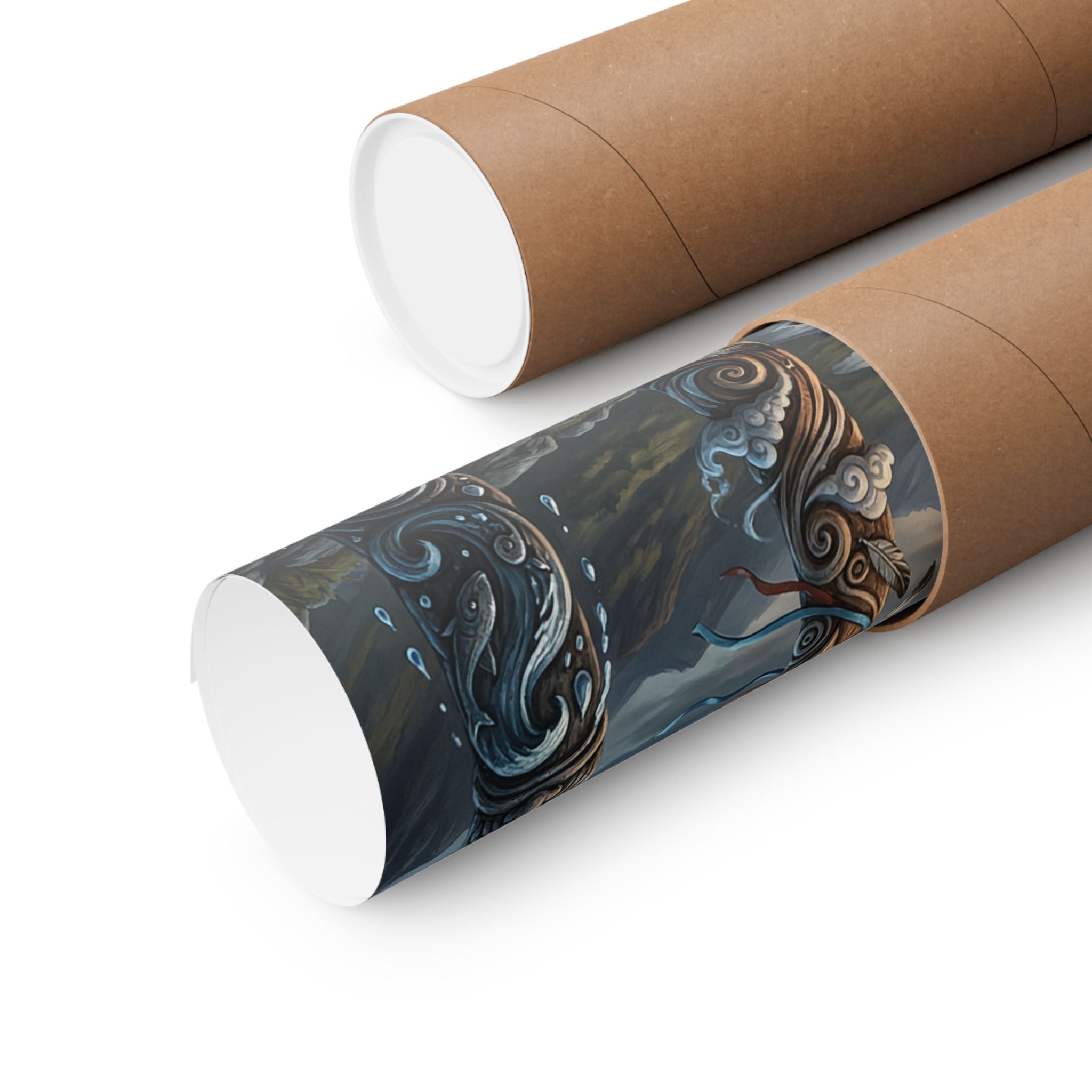Matte Poster — "The Elements Heed My Call" Fantasy Elemental Totem Wall Art