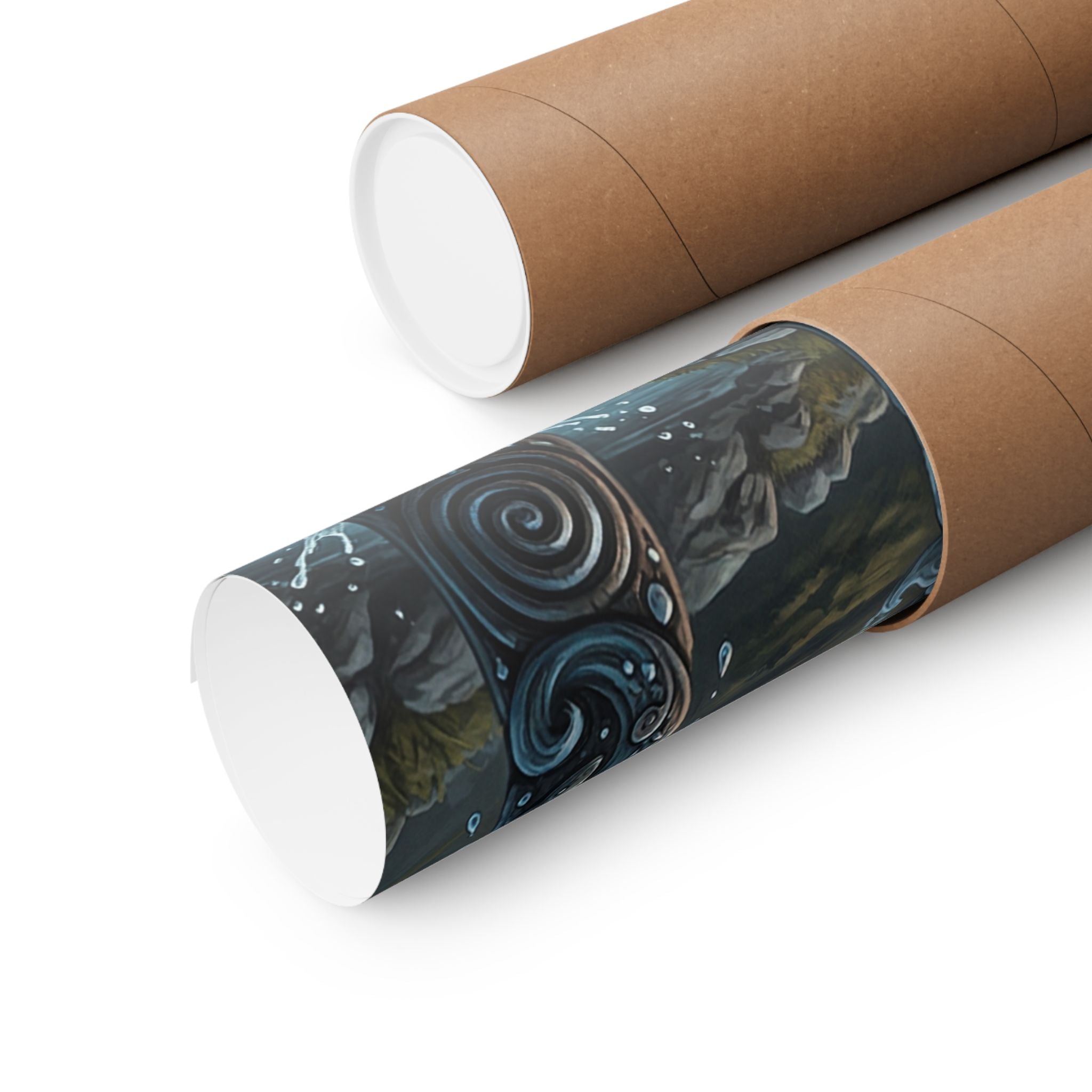 Matte Poster — "The Elements Heed My Call" Fantasy Elemental Totem Wall Art