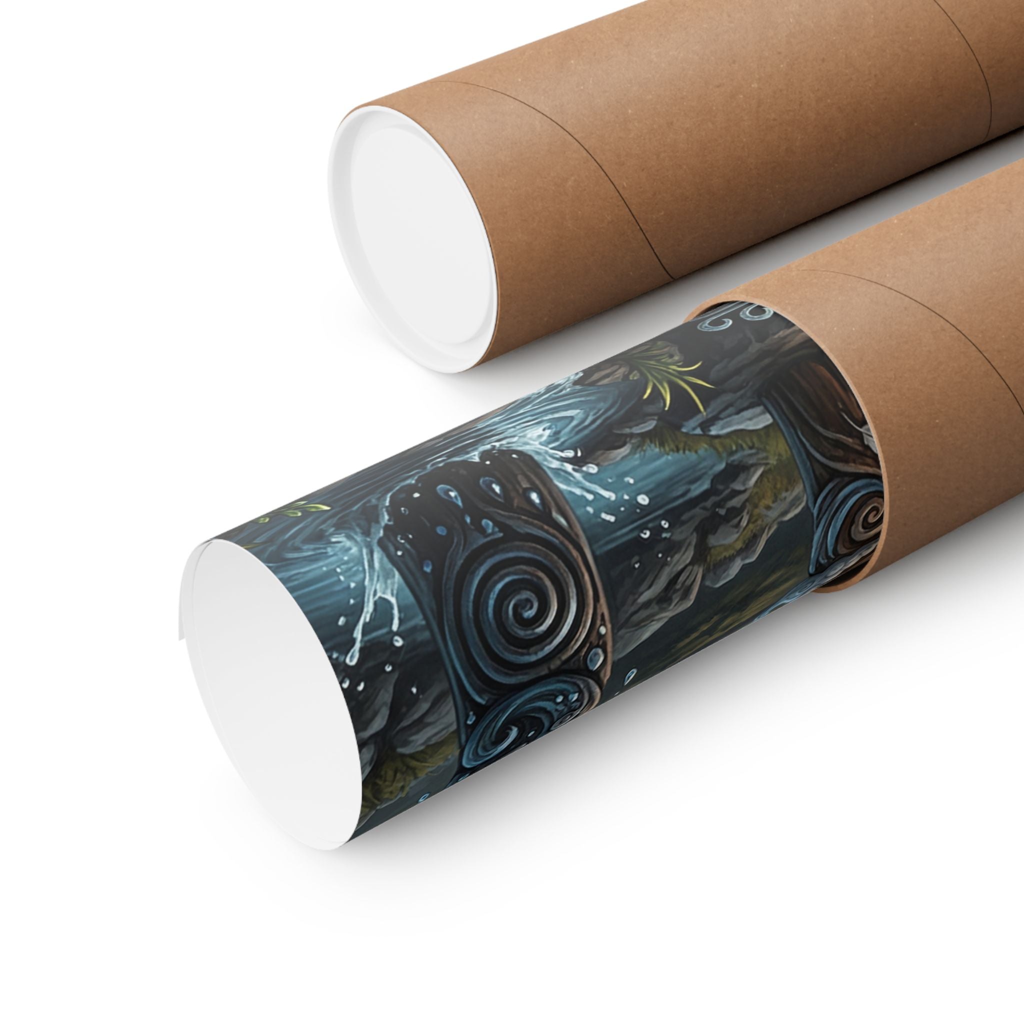 Matte Poster — "The Elements Heed My Call" Fantasy Elemental Totem Wall Art