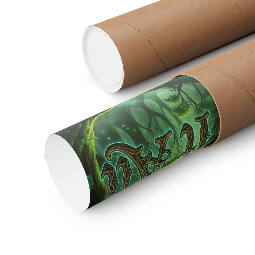 Matte Poster — "I Do It All" Enchanted Forest Wall Art