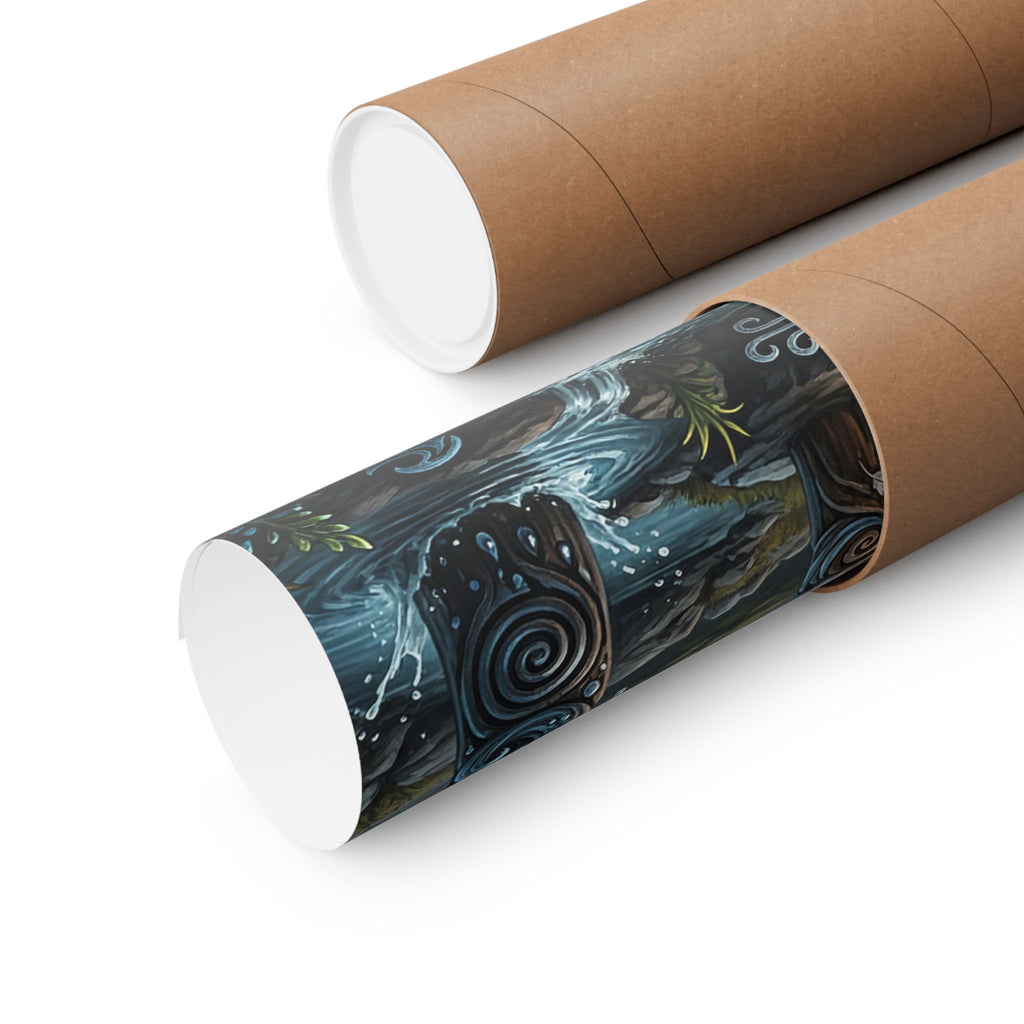 Matte Poster — "The Elements Heed My Call" Fantasy Elemental Totem Wall Art